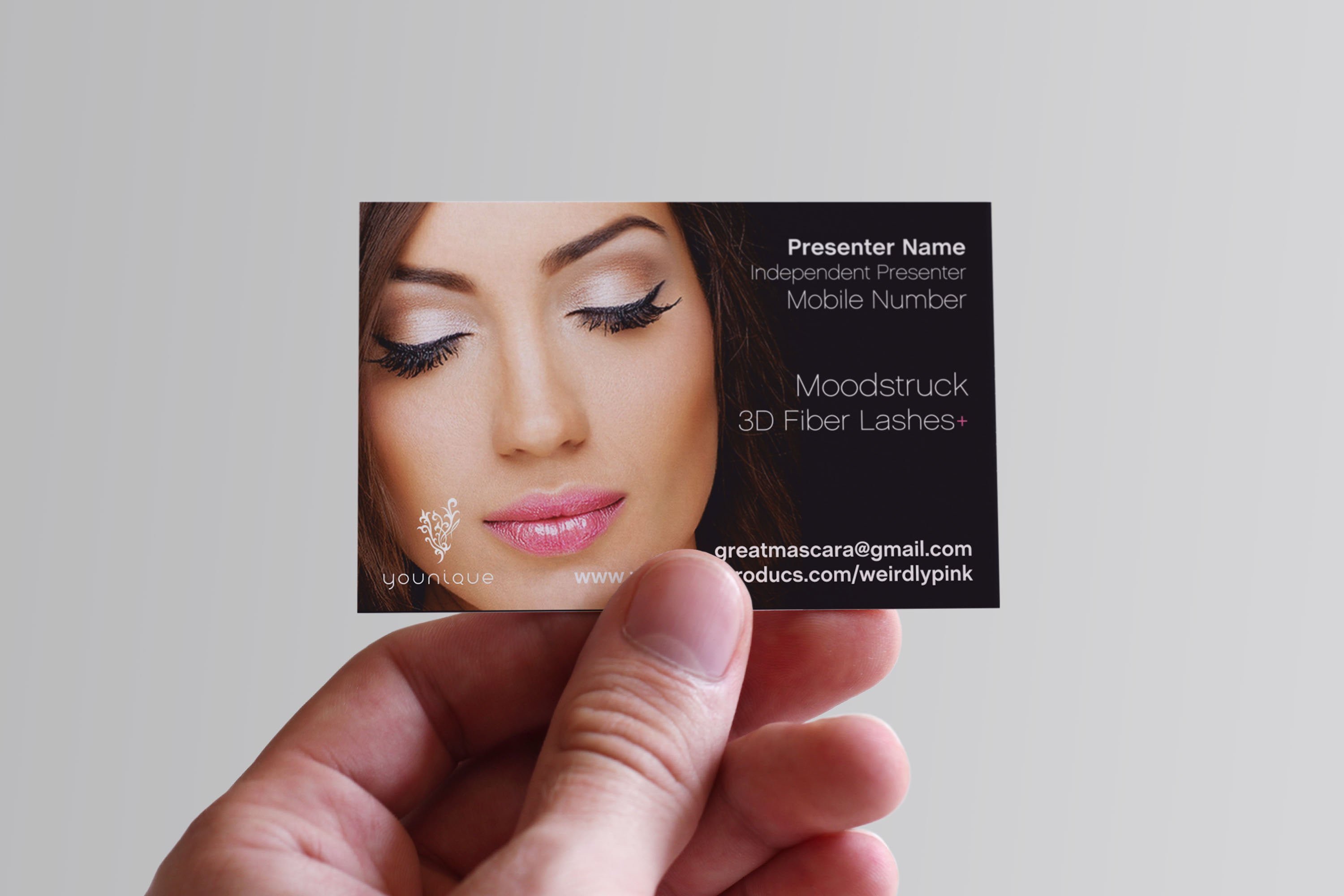 Younique Presenter Business Cards