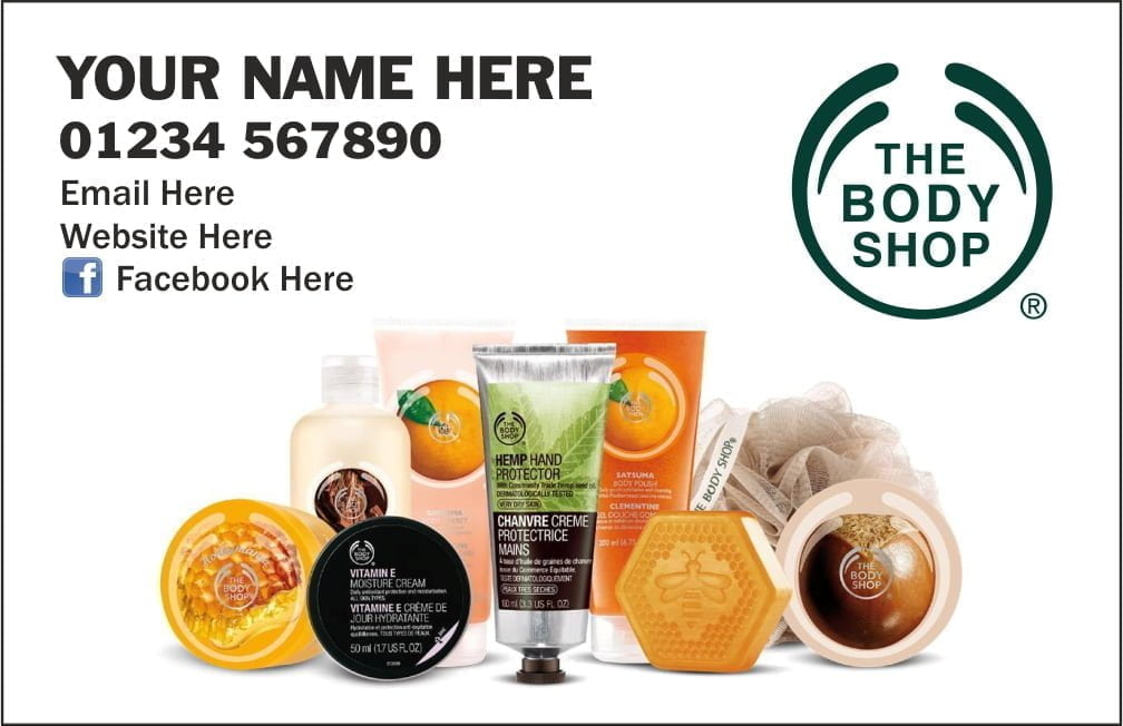 Body Shop Business Cards