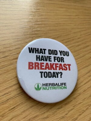Herbalife Badges Breakfast? X 10 badges