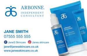 Arbonne Business Cards UK
