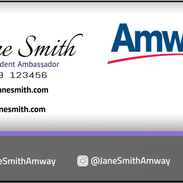 Amway Business Cards From £11.95