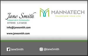 Mannatech Business Cards from £7.95