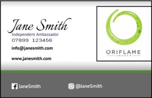 Oriflame Business Cards From £7.95